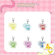 Kpop IVE Acrylic keychain fg Gaeul Yujin Rei Wonyoung Leeseo kawai