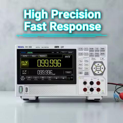 RIGOL DM858 DM858E Programmable Digital Multimeters 5.5digits 125rdgs/s Max Measuring Speed