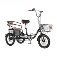 Scooter Tricycle Adult Pedal Power Bicycle Elderly Lightweight Lightduty Vehicle