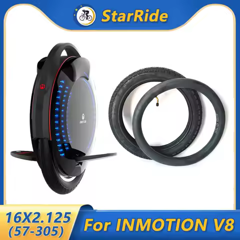For INMOTION V8F King Song 16s Unicycle Self Balancing Scooter 16 Inch 16x2.125(57-305) Inner and Ou
