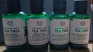 Body shop Tea Tree Skin Cleaning Mattifying Toner &amp;  skin cleaning facial wash 60ml 茶樹油洗面/ 爽膚