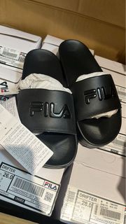 FILA拖鞋Drirter black