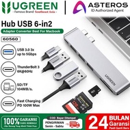 Ugreen Adapter Hub Macbook Multi Port Thunderbolt Usb 3.0 Sd Tf 60560