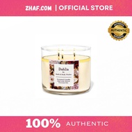 {SHIP-FAST}Bath and Body Works bbw Candle Dahlia I ORIGINAL 100% | BAU SOFT | TAHAN LAMA