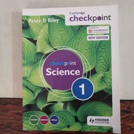 Checkpoint Science Form 1 textbook/reference book