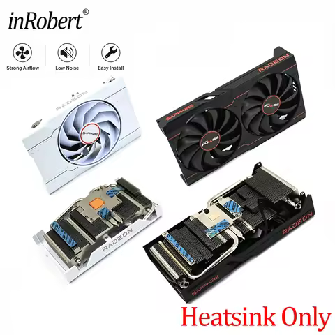 For Sapphire PULSE AMD Radeon RX 6500 XT / RX 6500 XT ITX PURE Video Card heatsink RX6500XT Replacem