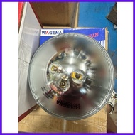 SEALED BEAM/HEAD LAMP/LIGHT HALOGEN H4 6014/6024 ROUND BIG 7" INCHES 3 TERMINAL 12V/24V