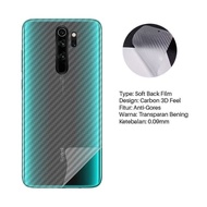 Xiaomi POCO POCO POCOPHONE F1 F2 F3 PRO Back Skin Carbon Garskin Anti-Scratch Back Fungus