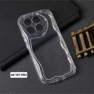 XIAOMI 14T PRO CASE MELTING WAVY CLEAR SOFT CASE XIAOMI 14T PRO