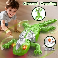 Children's Remote Control Wall-Climbing Lizard Car, Electric Simulation Lizard, Bionic Chameleon Mec