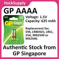 GP AAAA E96 Alkaline Battery 1.5V LR61 25A MX2500 (Energizer Equivalent) [FAST SHIP OUT]