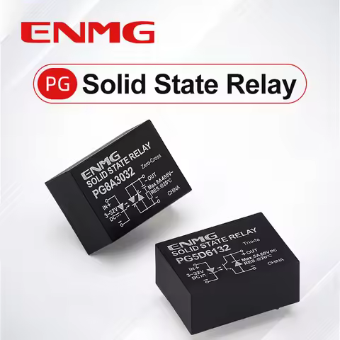 ENMG Small SSRPCB Circuit Board Solid State Relay 60VDC 240VDC 480VDC PG5D6132 3~32V Wide Voltage DC