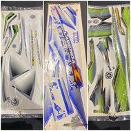 BODY STCIKER YAMAHA LAGENDA 110 BIRU HIJAU STICKER MOTOR YAMAHA HONDA ACCESSORIES MOTOR Y125ZR MODEN
