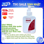 Dung dịch vệ sinh phụ nữ từ thảo dược Noni Ladycare chai 185ml - Hỗ trợ giảm nấm ngứa, giảm thâm, gi
