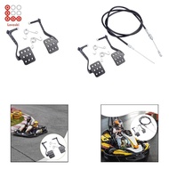 [Lovoski] 1  Kart Pedals Replaces High Performance Accessories Components Go Cart Brake Throttle Ped