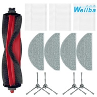 Deerma S30ผ้ากรองแปรงเปลี่ยนหัวได้ S30ชุดอุปกรณ์เสริมสำหรับผ้าซับ Deerma