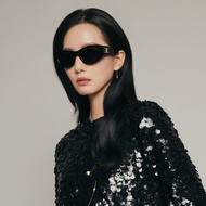 CELINE|CL40308U-01A Cat Eye Plastic Frame Sunglasses|Liu Shishi Advertising Style [Gloria Glasses]