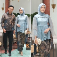 Batik Couple Kebaya Modern Kebaya Graduation Application For The Latest 2022 Vanilla Batik Kebaya Invitation Dress
