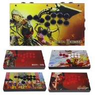 FightBox ปุ่มทั้งหมด Hitbox Joystick Arcade คอนโซลแบบมีจอยสตื๊กสองอันเพื่อการแข่งขัน PS4จอยเกมสำหรับ/PS3/ชิ้น OBSF-24 30แผงงานศิลปะ