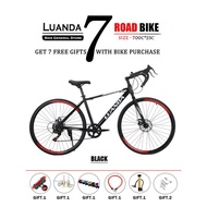 LUANDA 700c road bike adult bike road bike  Alloy Wheels 7 speed