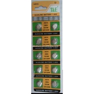 10 pieces AG10/389A/LR1131/LR1130/LR55 Battery