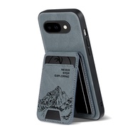 Phone Case - Luxury Faux Leather Wallet Phone Case, Card Slot Used As Stand, Design, Shockproof Prot