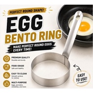 Horse / Rhino Stainless Steel Egg Ring / Bunjo (7.5cm/8.5cm) Jenama Rhino TELUR ACUAN BANJO BURGER B