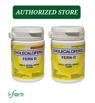 I FERN D 60 or 120 softgels 1000 I.U - Pure Vitamin D