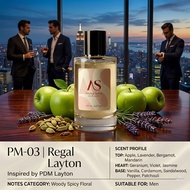 Aroma Sense Regal Layton (PM-03) EDP 100ml - Premium Men Perfume (Inspired by PDM Layton)