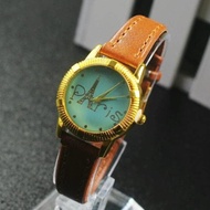 Hot Jam Tangan Alba Paris Wanita / Jtr 1029 Coklat Plat Biru