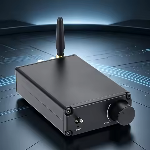 YJCO Bluetooth 5.0 Digital Mini Power Amplifier Infineon MA12070P HiFi Low Distortion Home Desktop S