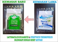Bibit Yogurt Lactobacillus bulgaricus dan Streptocus thermophilus (Dilengkapi dengan Cara penggunaan