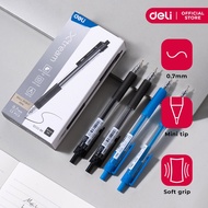 Deli Q122 Xtream Retractable Mini Tip Ballpoint Pen 0.7mm 12pcs/box