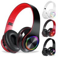 headphone with mic headphone bluetooth wireless headphone B39 Wireless Bluetooth LED headphone light