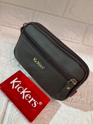Kickers Genuine Leather Men Pouch 89716 (phone saiz 6.4) 17cm4cm9.5cm
