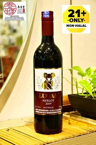 LUCAS MERLOT 2019 AUSTRALIA ALC 14.5%/750ML/NON HALAL
