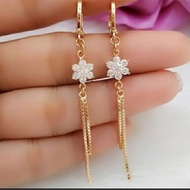 Perhiasan Wanita Anting Jurai Titanium Motif Bintang Laut Perhiasan Wanita Anti Karat. Terlaris