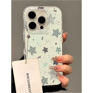 Aesthetic Green StarGirl Casing Realme Note 70 C85 Pro C75X C65 C71 C75 11 4G Narzo 50I Prime C53 C5