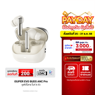 [ใช้คูปอง ลดเหลือ 1104 บ.] iSUPER Evo Buds ANC Pro หูฟังไร้สาย ตัดเสียงรบกวน Bluetooth 5.4 มี Game M