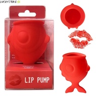 LUCKYSTORE Silicone Lip Plumper, Beauty Pump Silicone Lip Filler Tool, Safe Painless Lip  Women