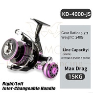 SHIMANO Reel Pancing Max Drag 30kg Murah  KD1000-6000 Reel Pancing Kecil Bekas Spining  Reel Pancing