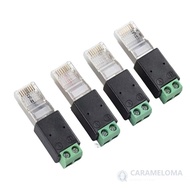 CARAMELOMA RJ45 to RS485 Converter,  Adapter RJ45 Male Connector RJ45 Terminal Adapter, Splitter 2PI