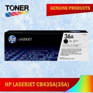 HP Genuine Original Toner - 36A - CB436A / CB 436A / 436A (Black) - LaserJet P1505, M1522MFP