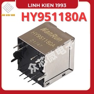 RJ45 HY Port951180A – 8P8C Ethernet Network Jack, Integrated Transformer, PCB LAN Port, Electronic C