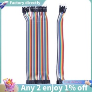 40Pcs 20Cm 2.54Mm Male To Male Breadboard Jumper Wire Cable for Arduino
