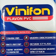 Panel Plafon PVC Vinifon Mudah Dipasang (Jual Per-Dus Isi 15) Series 7