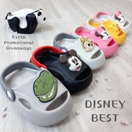Free Disney 6-Color Crayon Sandals Coconut Pooh Minnie Hole Shoes Kiki Titi Mickey Children's