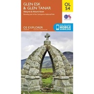 Glen Esk &amp; Glen Tanar, Aboyne &amp; Mount Keen by Ordnance Survey (UK edition, paperback)