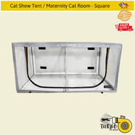 Double Tent for Cat/Maternity Cat Room(Foldable)