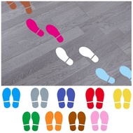 Kids Shoes Decals Footprint Stickers PVC Classroom Floor Decor Dance Studio Wallpaper